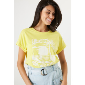 T-shirt jaune GARCIA