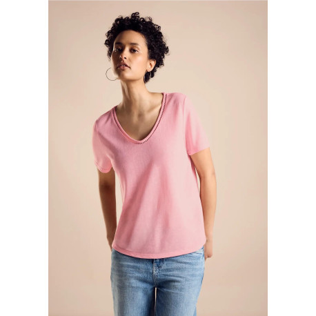 T-shirt rose STREET ONE
