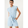 Combishort en jean GARCIA