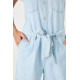 Combishort en jean GARCIA