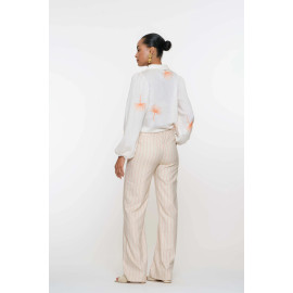 Pantalon rayé GEISHA