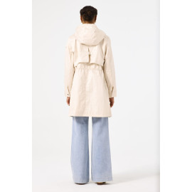 Parka blanc nacré GARCIA