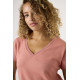 T-shirt corail GARCIA