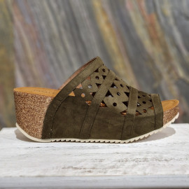 Mule Lavande CHATTAWAK kaki