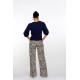 Pantalon imprimé GEISHA