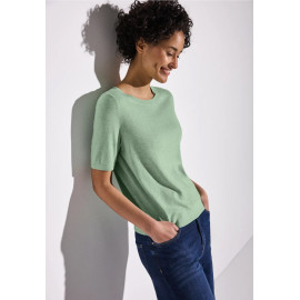 Pull vert manche courte STREET ONE