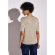 Pull beige manche courte STREET ONE