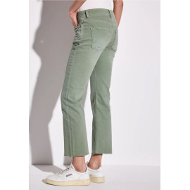Jean flare vert STREET ONE