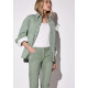 Jean flare vert STREET ONE