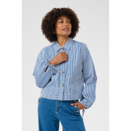 Veste Berta rayée CREAM