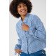 Veste Berta rayée CREAM