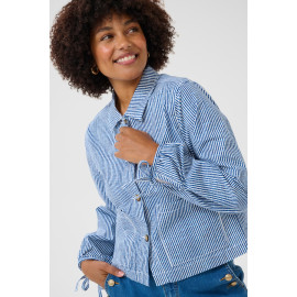 Veste Berta rayée CREAM