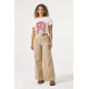 T-shirt blanc imprimé GARCIA