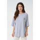 T-shirt Siffa gris CREAM