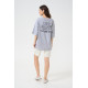 T-shirt Siffa gris CREAM