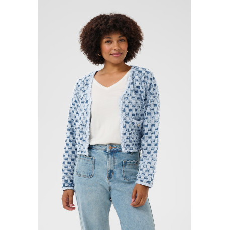 Veste Noelle denim CREAM
