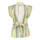 Gilet imprimé GEISHA