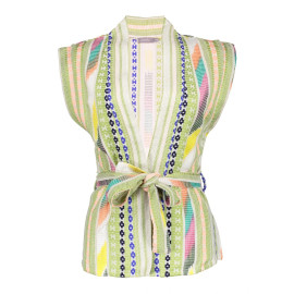 Gilet imprimé GEISHA