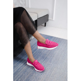 Mocassin fuchsia
