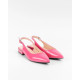 Escarpin vernis rose