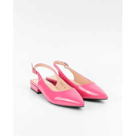 Escarpin vernis rose