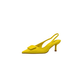 Escarpin jaune