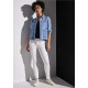 Jean slim blanc STREET ONE