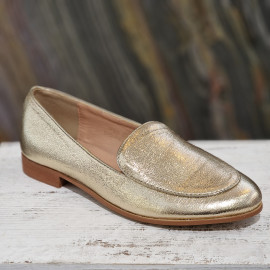 Mocassin doré