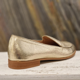 Mocassin doré