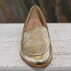 Mocassin doré