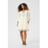Robe Sara bohème CREAM