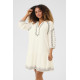 Robe Sara bohème CREAM