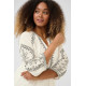 Robe Sara bohème CREAM