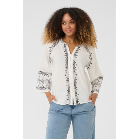 Chemise Sara bohème CREAM