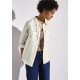 Chemisier rayé beige STREET ONE