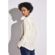 Chemisier rayé beige STREET ONE