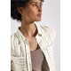 Chemisier rayé beige STREET ONE