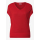 Pull rouge manche courte STREET ONE