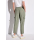 Pantalon cargo vert STREET ONE