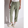 Pantalon cargo vert STREET ONE