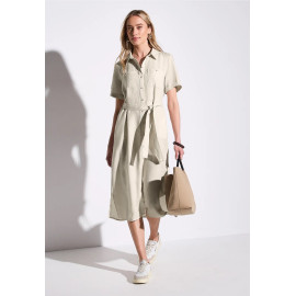 Robe midi beige STREET ONE
