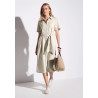 Robe midi beige STREET ONE
