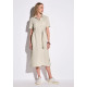 Robe midi beige STREET ONE