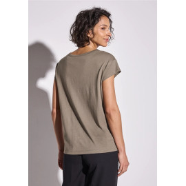 Tshirt marron STREET ONE