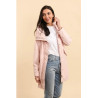 Parka rose poudré