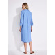 Robe midi bleu STREET ONE