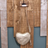 Sac à main Coeur doré