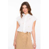 Chemise blanche coeur GEISHA