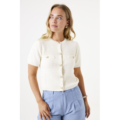 Cardigan blanc GARCIA