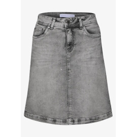 Jupe en jean gris STREET ONE